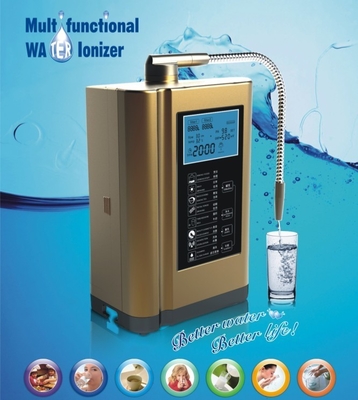 EHM Portable alkalischer Wasser-Ionisierer mit Temperaturanzeige 150W