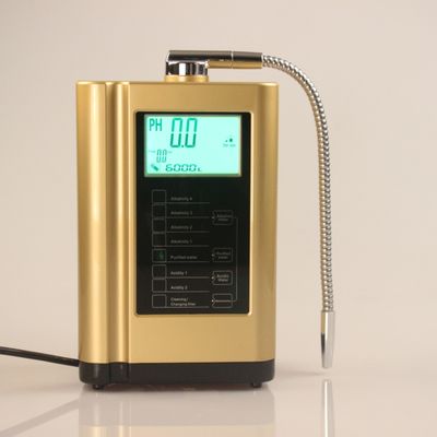 Household Water Ionizer with Microcomputer Automatic Control System ORP +500 to -800mv and pH Range 4.5~10.0